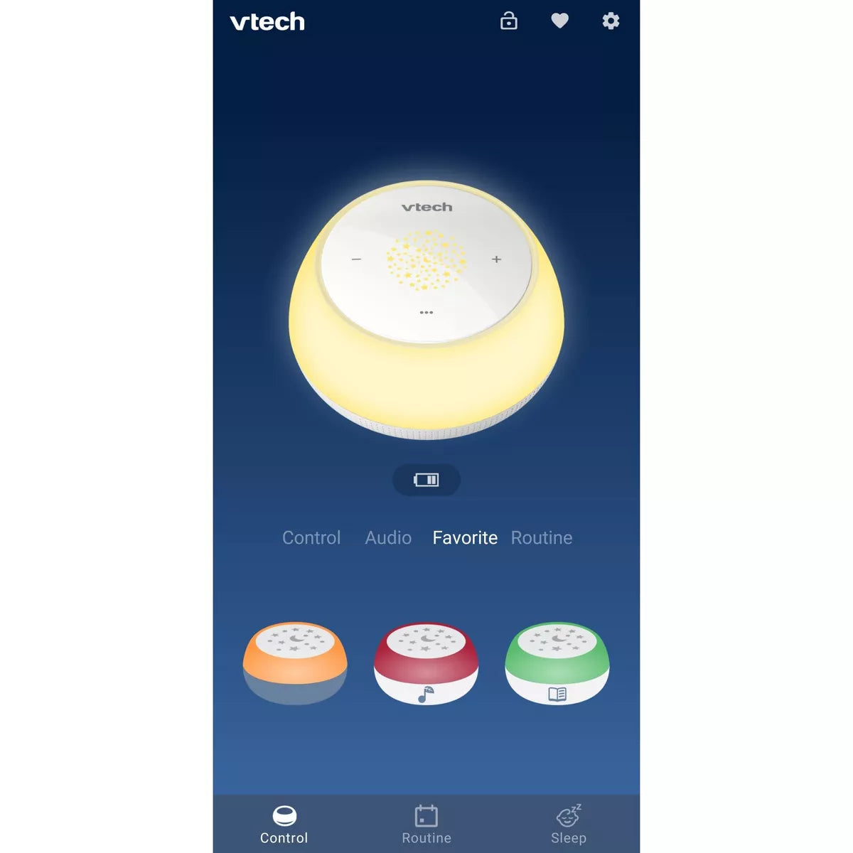 V-Tech Jr. Sleep Training Soother Speaker: Crib Toy, 1-Piece, 0.8 Lbs