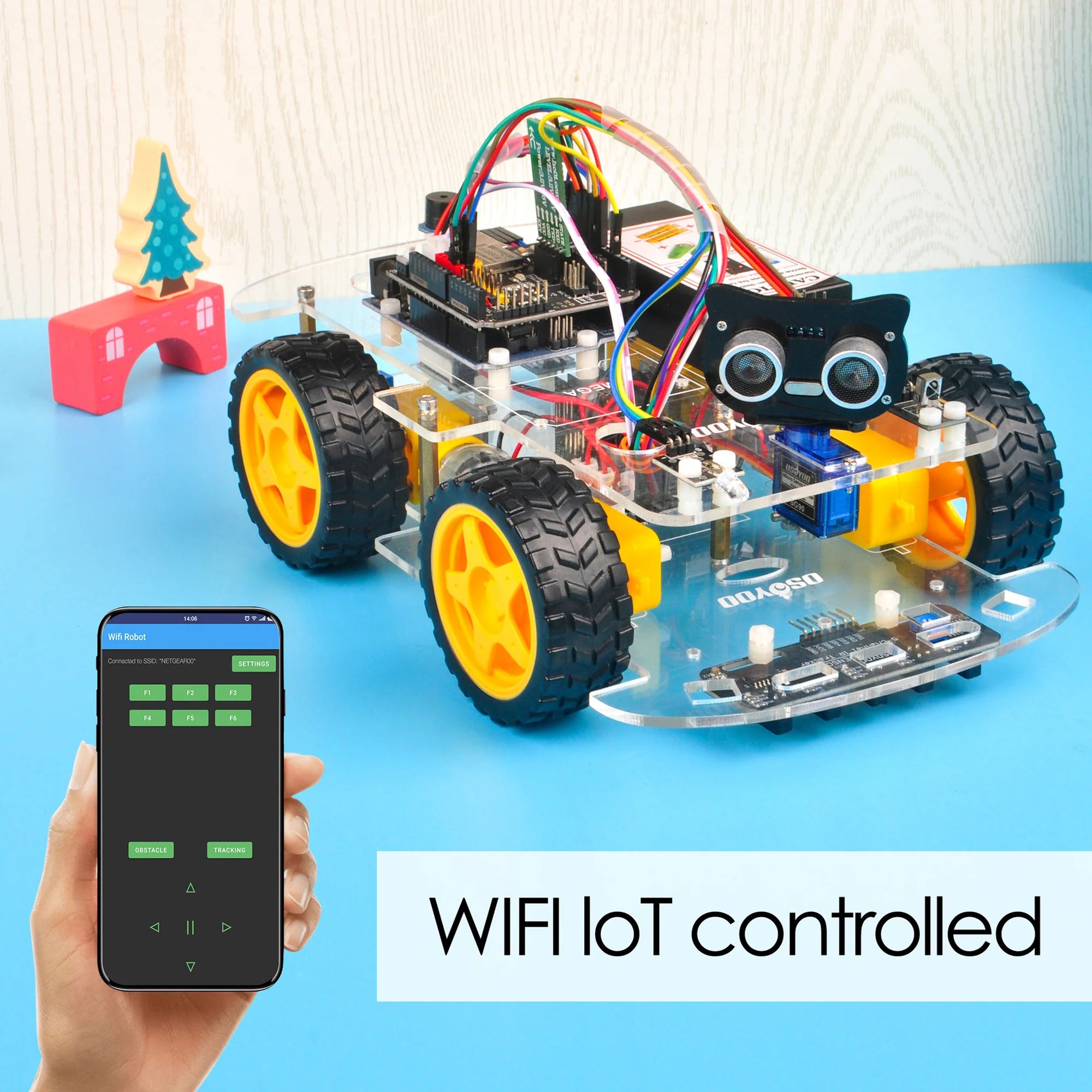 Arduino Robot Car Kit - World Robot League Competition Platform