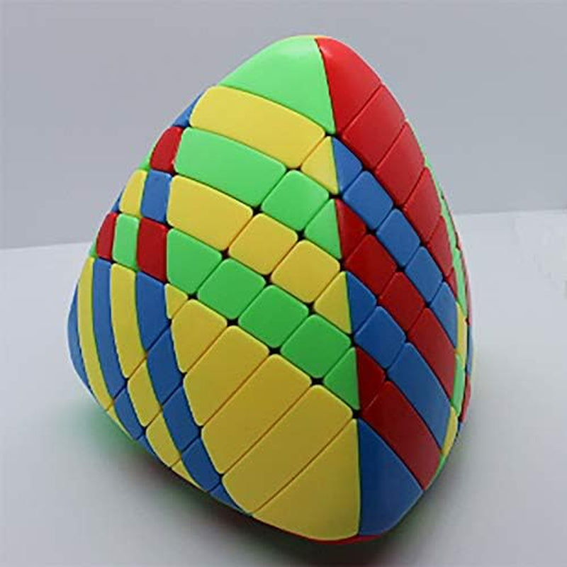 Mastermorphix 6X6 Speed Cube Pyramorphix Stickerless Puzzle Cube Pyraminx 6X6 Magic Cube