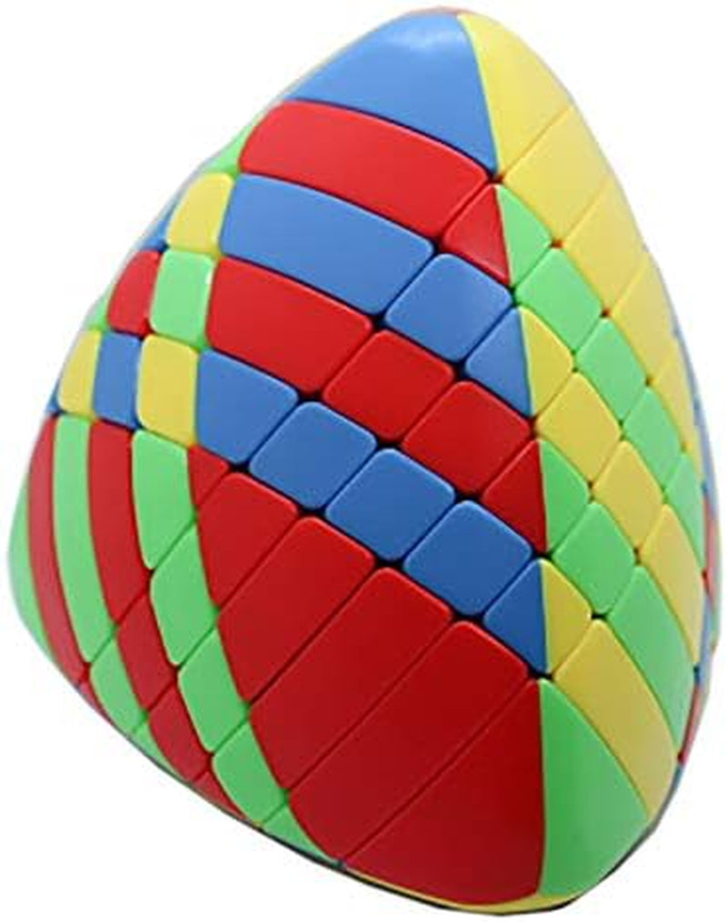 Mastermorphix 6X6 Speed Cube Pyramorphix Stickerless Puzzle Cube Pyraminx 6X6 Magic Cube
