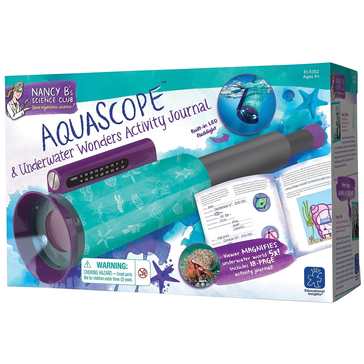 NANCY AQUASCOPE and JOURN