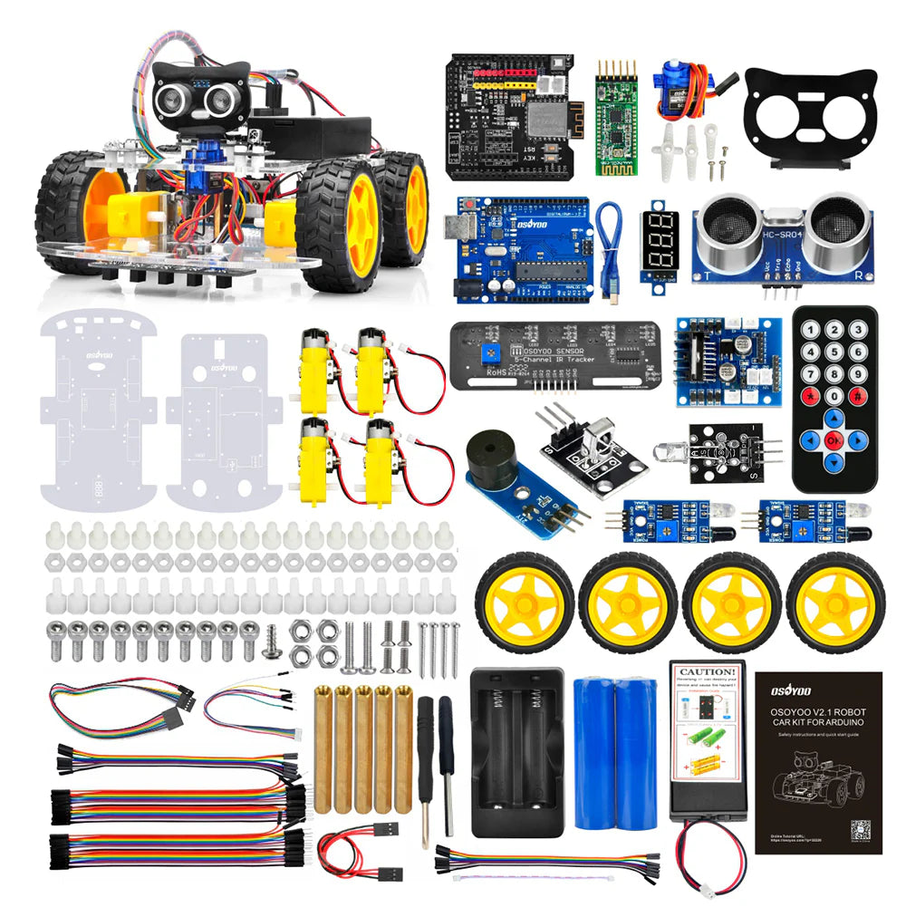 Arduino Robot Car Kit - World Robot League Competition Platform