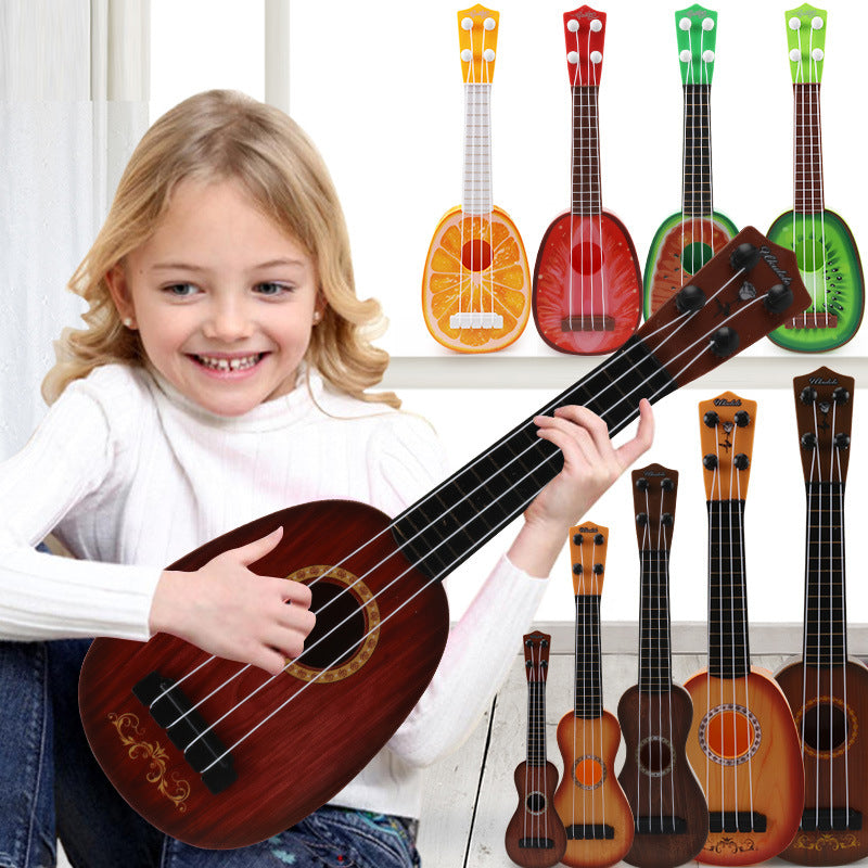 Retro Guitar Toys Children'S Interest Training Musical Toys