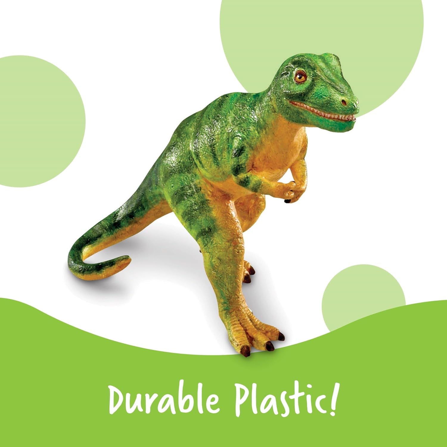 Jumbo Dinosaurs Set 1 - Kids Dinosaur Toys, Large Dinosaur Figures, Figurines for Kids, Toddler Animal Figurines, Dino Bath Toys, Play Dinosaurs, Prehistoric Animals, Dino Gifts