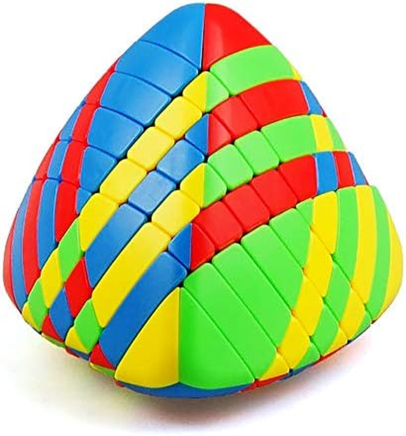 Mastermorphix 6X6 Speed Cube Pyramorphix Stickerless Puzzle Cube Pyraminx 6X6 Magic Cube